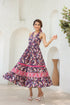 Paisley Printed Pure Cotton Ethnic Midi Dress